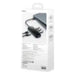Hub 5in1 Baseus AcmeJoy series USB-C to 2xUSB 3.0 + USB 2.0 + USB-C PD + HDMI (dark grey) - Hubs<<<IT