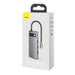 Hub 6in1 Baseus Metal Gleam Series USB-C to 3x USB 3.0 + HDMI + USB-C PD + Ethernet RJ45 - Hubs<<<IT