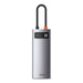 Hub 6in1 Baseus Metal Gleam Series USB-C to 3x USB 3.0 + HDMI + USB-C PD + Ethernet RJ45 - Hubs<<<IT
