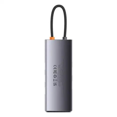 Hub 7in1 Baseus Metal Gleam Series USB-C to 3x USB 3.0 + 2x HDMI + USB-C PD + Ethernet RJ45 - Hubs<<<IT