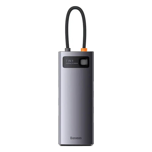 Hub 7in1 Baseus Metal Gleam Series USB-C to 3x USB 3.0 + 2x HDMI + USB-C PD + Ethernet RJ45 - Hubs<<<IT