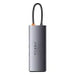 Hub 7in1 Baseus Metal Gleam Series USB-C to 3x USB 3.0 + HDMI + USB-C PD + VGA + Ethernet RJ45 - Hubs<<<IT