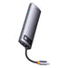 Hub 7in1 Baseus Metal Gleam Series USB-C to 3x USB 3.0 + HDMI + USB-C PD + VGA + Ethernet RJ45 - Hubs<<<IT