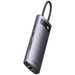 Hub 8w1 Baseus StarJoy Metal Glam Series USB-C do HDMI + 3 x USB 3.0 + USB-C PD + RJ45 + SD/TF - Hubs<<<IT