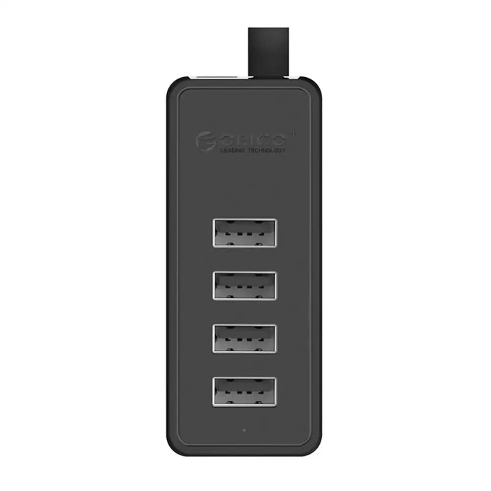 Hub Orico W5P-U2-030 4x USB-A 2.0 30cm - black - USB hubs<<<HurtelXML