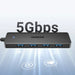 HUB Ugreen CM219 35574 with 4 USB-A 3.0 ports and USB-A 3.0 cable 1m - black - USB hubs<<<HurtelXML