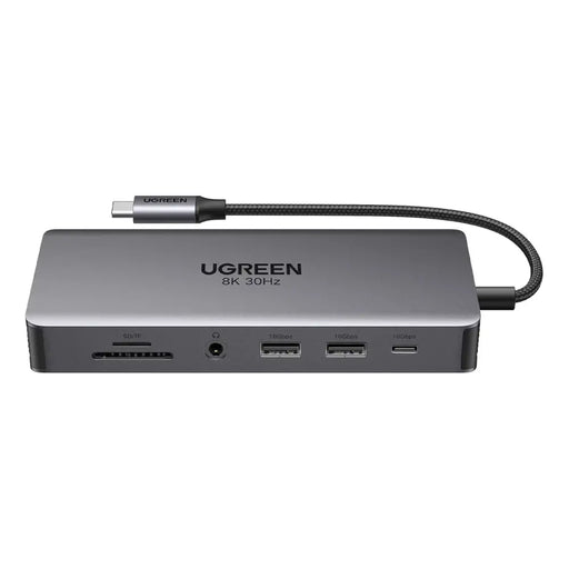 HUB Ugreen CM681 15978 13in1 USB-C - 2x USB-A 3.2 / 2x USB-A 3.0 / USB-C 3.2 / 2x HDMI / DisplayPort / RJ45 / SD and TF