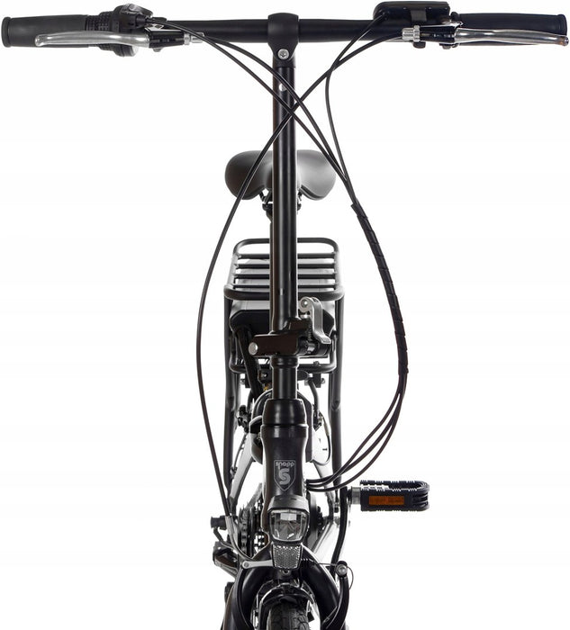 Snapp City-E Graphite folding electric bicycle