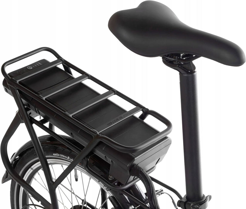 Snapp City-E Graphite folding electric bicycle