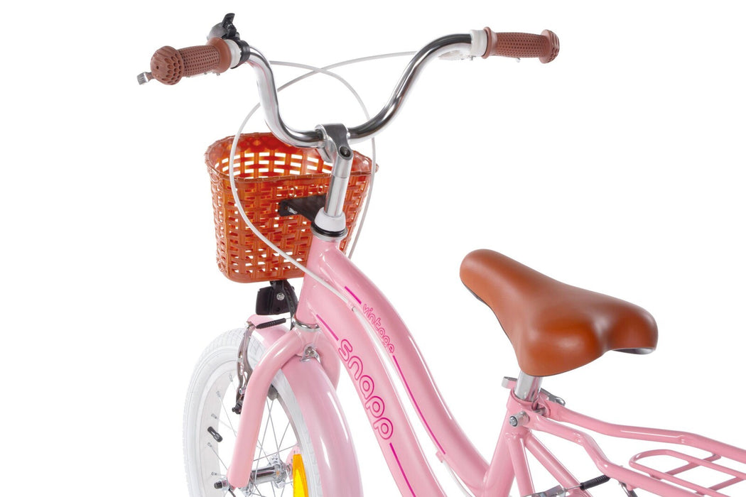 Snapp Bike Vintage 16" children's bicycle, pink