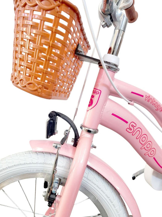 Snapp Bike Vintage 16" children's bicycle, pink