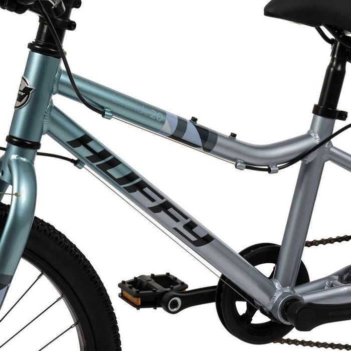 Huffy Literide Alu 16” children’s bike, silver and blue (21215W)