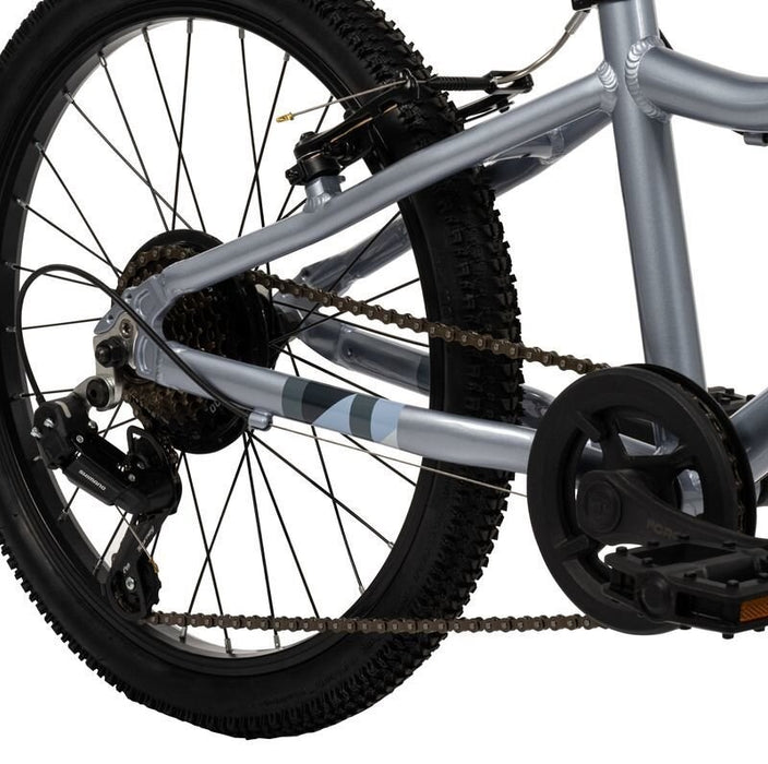 Huffy Literide Alu 16” children’s bike, silver and blue (21215W)