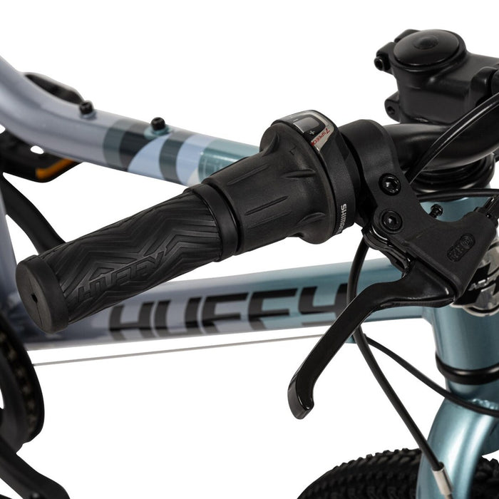 Huffy Literide Alu 20” bike, silver and turquoise (23005W)