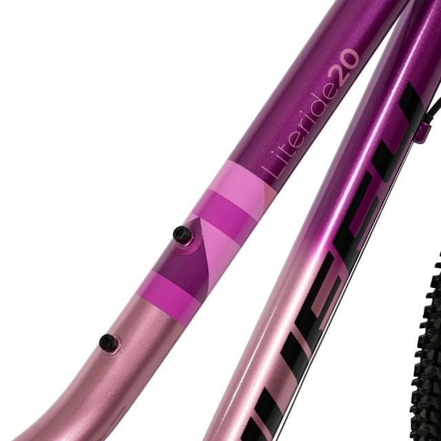 Huffy Literide Alu 20” bike, pink and purple (23015W)