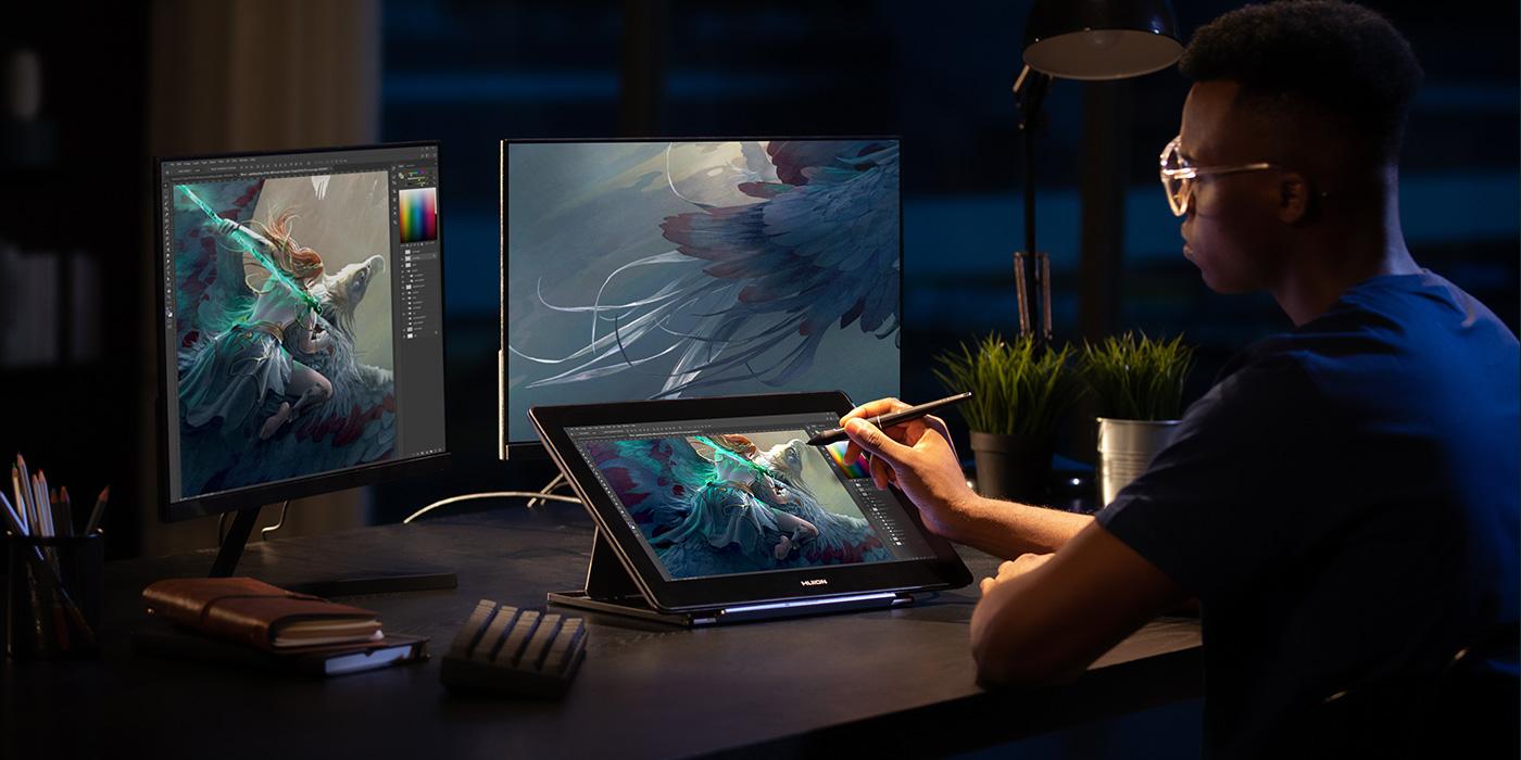 HUION Graphic display tablet Kamvas Pro 16 4K GT1562