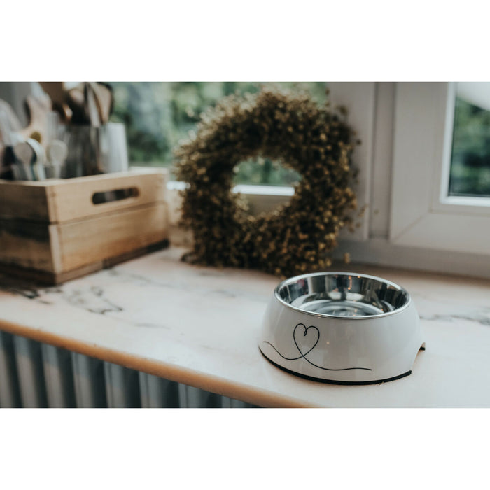 Dog Feeder Hunter Valencia White 700 ml