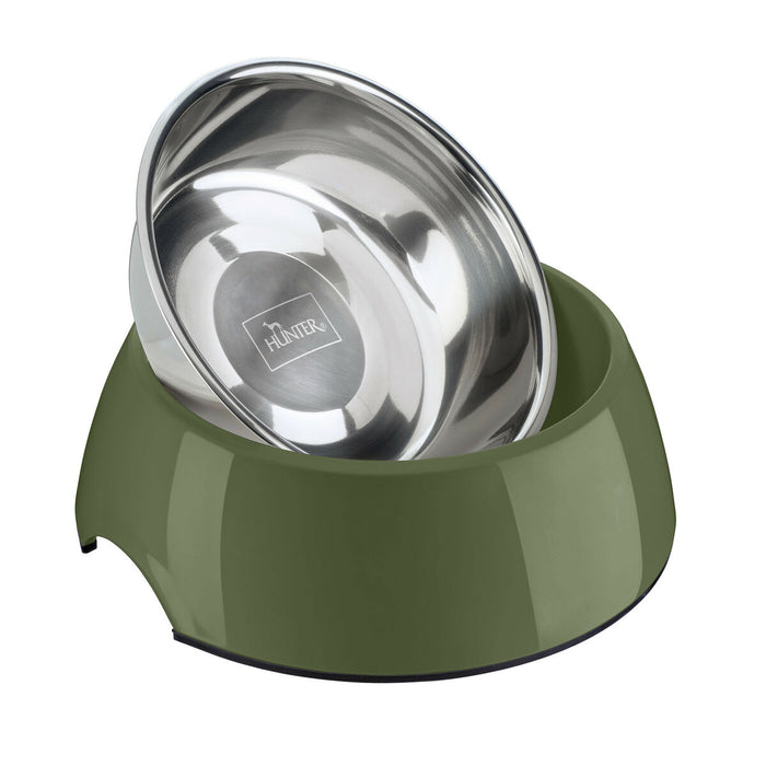 Dog Feeder Hunter Green 350 ml