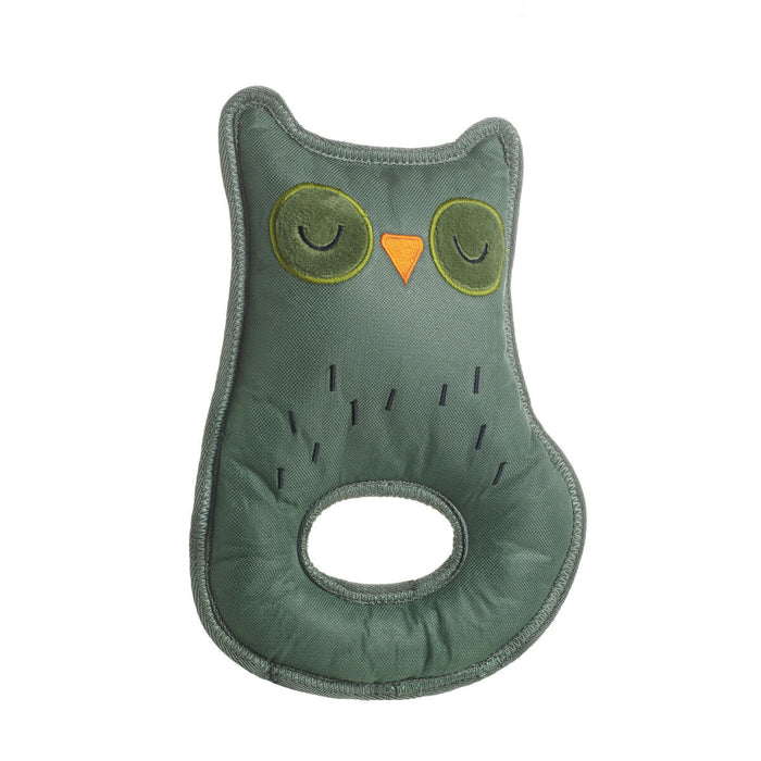 Dog toy Hunter Tough Tundra Green Owl