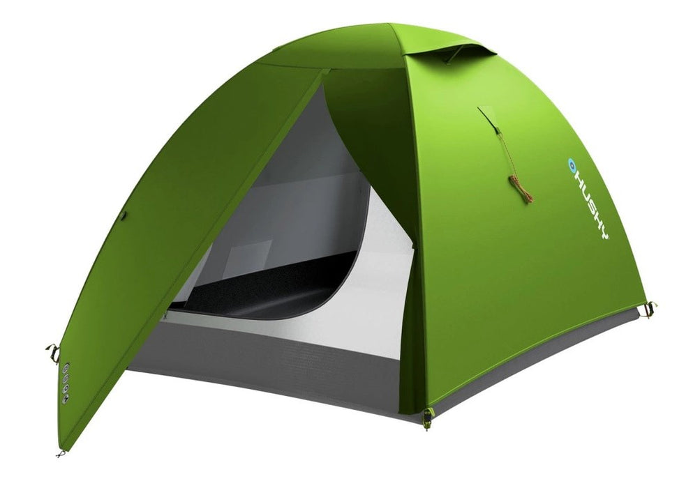 Husky SAWAJ 2 two-person trekking tent, 215 × 230 × 120 cm, 2.2 kg, green