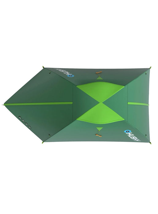 Husky BIZAM 2 PLUS two-person trekking tent, 145 × 290 × 120 cm, 3.6 kg, green
