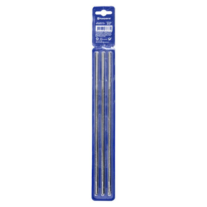 CIRCULAR FILE 3 PCS FOR HUSQVARNA CHAIN SAW 3.5 MM
