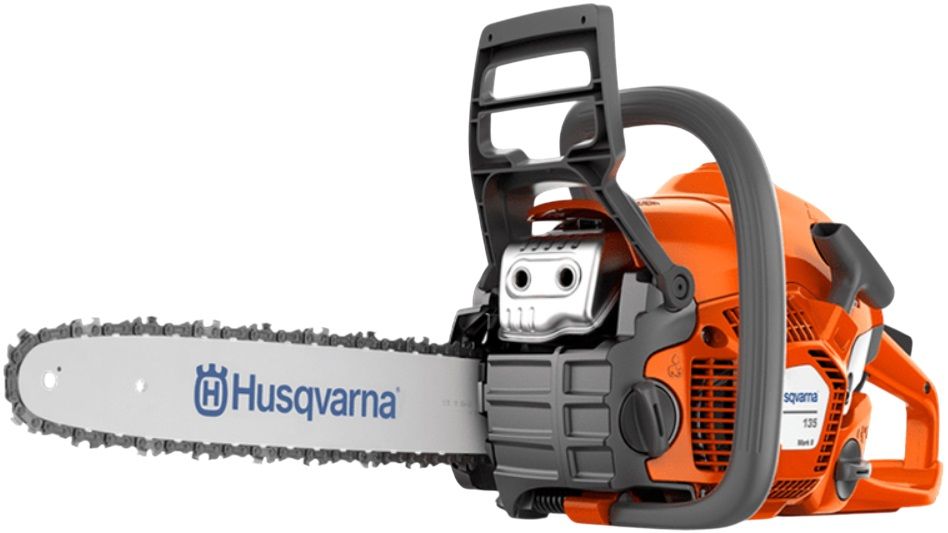 CHAINSAW HUSQVARNA 135 Mark II-14" 38.0 cm3, 2.14 HP, BAR LENGTH 35.00 cm
