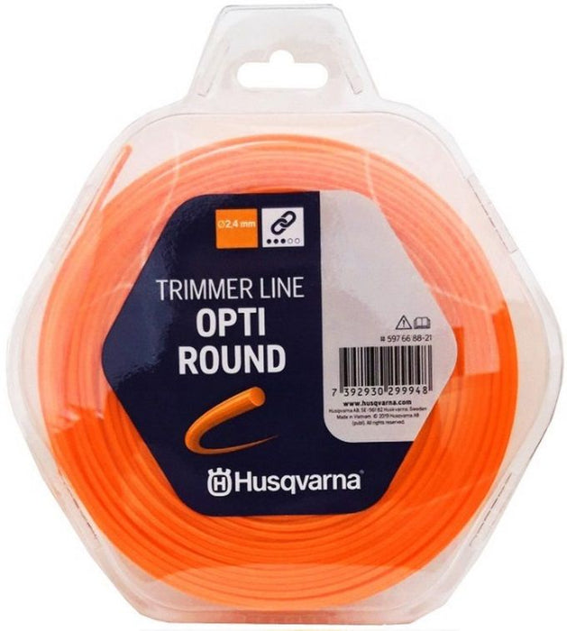 CORD FOR MOWING 2.4 MM X 15 M HUSQVARNA OPTI ROUND