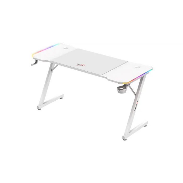 Huzaro Hero 3.3 White RGB - gaming table - Tables and desksGAM-STO<<<PC GamingGAM<<<ActionPL