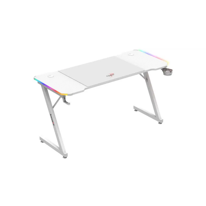 Huzaro Hero 3.3 White RGB - gaming table - Tables and desksGAM-STO<<<PC GamingGAM<<<ActionPL