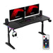 Huzaro Hero 4.6 RGB Black Gaming Desk - Tables and desksGAM-STO<<<PC GamingGAM<<<ActionPL