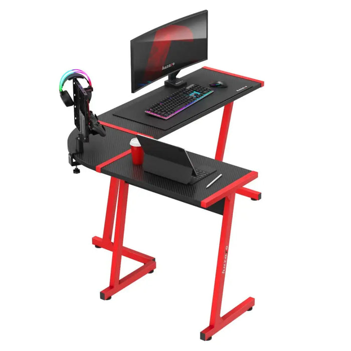 HUZARO HERO 6.0 Red GAMING DESK - Tables and desksGAM-STO<<<PC GamingGAM<<<ActionPL