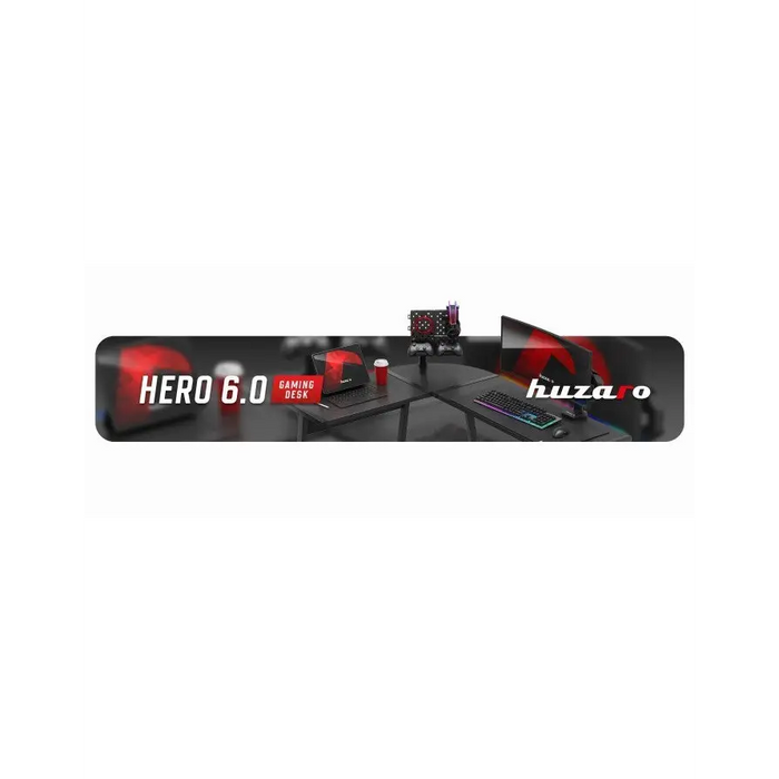 Huzaro Hero 6.0 RGB Black - Tables and desksGAM-STO<<<PC GamingGAM<<<ActionPL