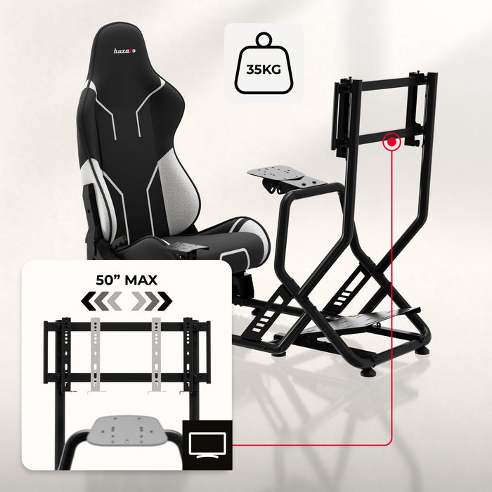 Huzaro Speed 6.0 - racing cockpit