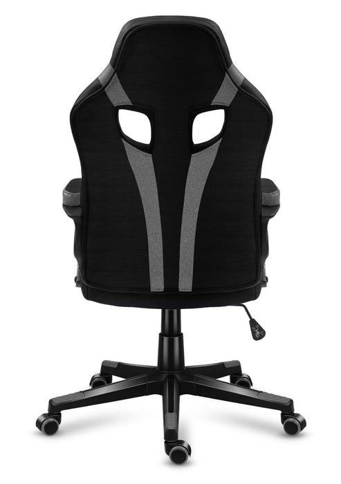 Huzaro FORCE 2.5 GREY MESH Gaming armchair Mesh seat Black, Grey