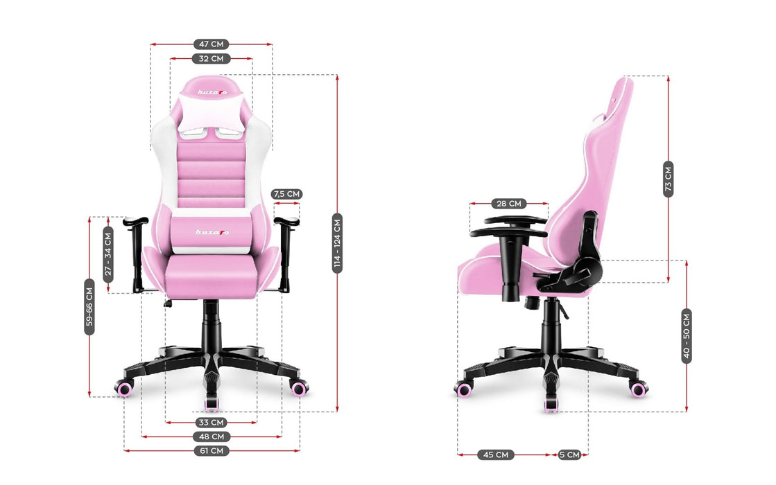 Huzaro HZ-Ranger 6.0 PINK gaming chair for children