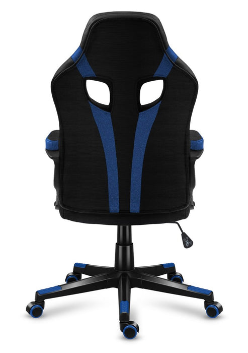 Huzaro FORCE 2.5 BLUE MESH Gaming armchair Mesh seat Black, Blue