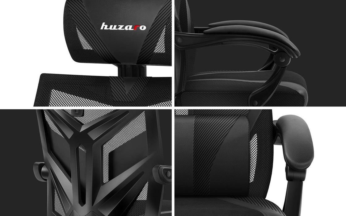 HUZARO COMBAT 5.0 BLACKGAMING CHAIR