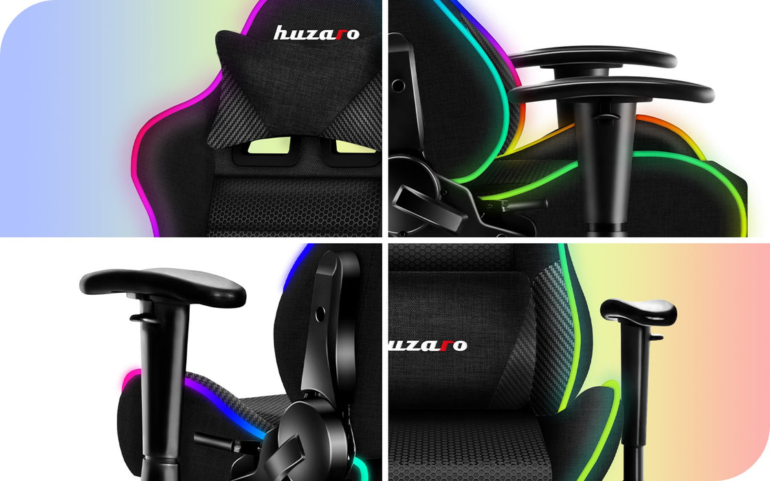 GAMING CHAIR FOR KID HUZARO RANGER 6.0 RGB MESH