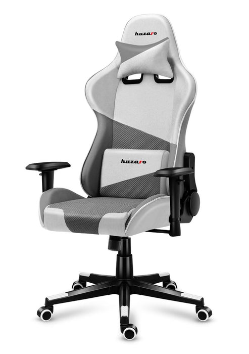 Huzaro Force 6.2 PC gaming chair Bucket (cradle) seat Grey, White