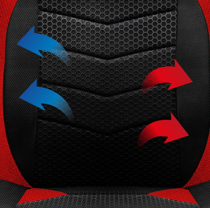 Huzaro FORCE 2.5 Red Mesh gaming chair