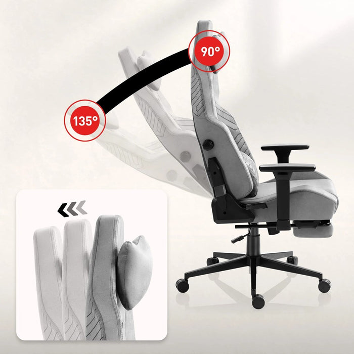 Huzaro Force 8.1 Grey Gaming Chair