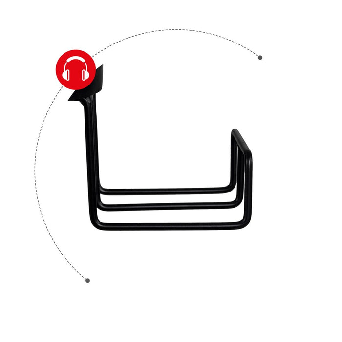 Huzaro Hero 5.0 computer desk Black, Red