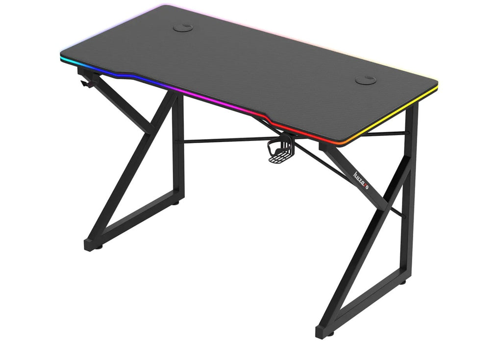 Huzaro Hero 1.7 RGB Black - gaming table