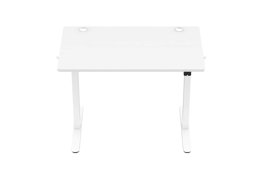 Huzaro Hero 7.9 White - height-adjustable electric gaming desk