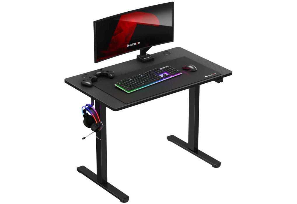 Huzaro Hero 7.9 Black - height-adjustable electric gaming desk