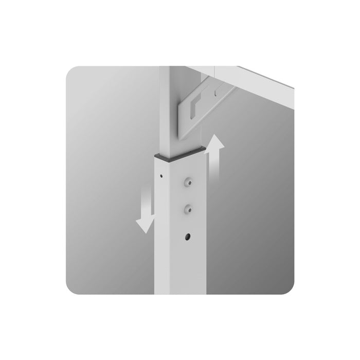 Huzaro Hero 2.6 White gaming desk