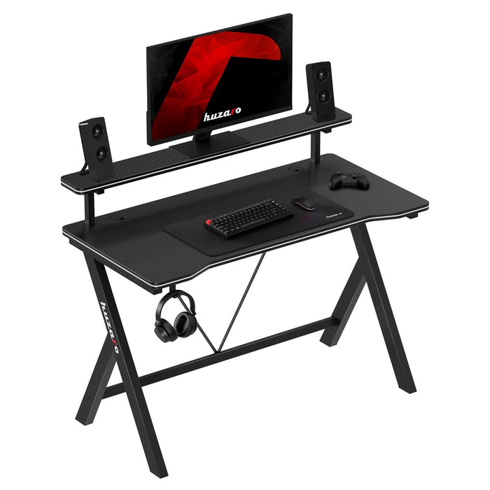 Huzaro Hero 1.9 Black gaming desk