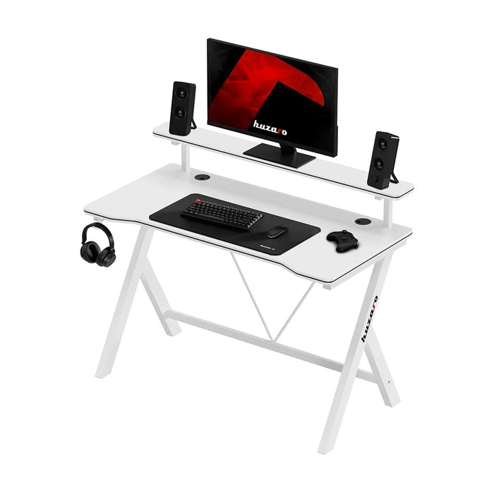 Huzaro Hero 1.9 White Gaming Desk