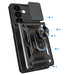 Hybrid Armor Camshield armored case for Samsung Galaxy S24 with camera cover - black - Cell phone cases